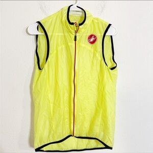 Castelli cycling road gore zip up vest